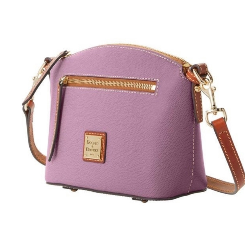 Dooney & Bourke Mauve Claremont Domed Crossbody